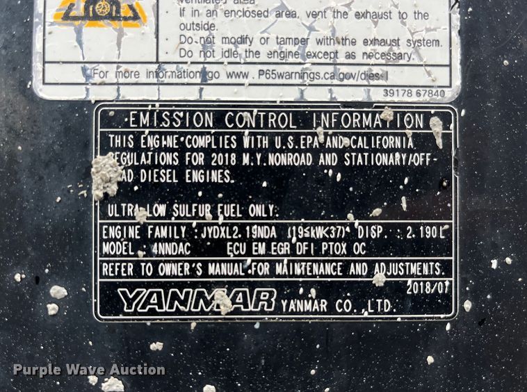 image for item LD9386 2019 Allmand Maxi-Air 185 air compressor