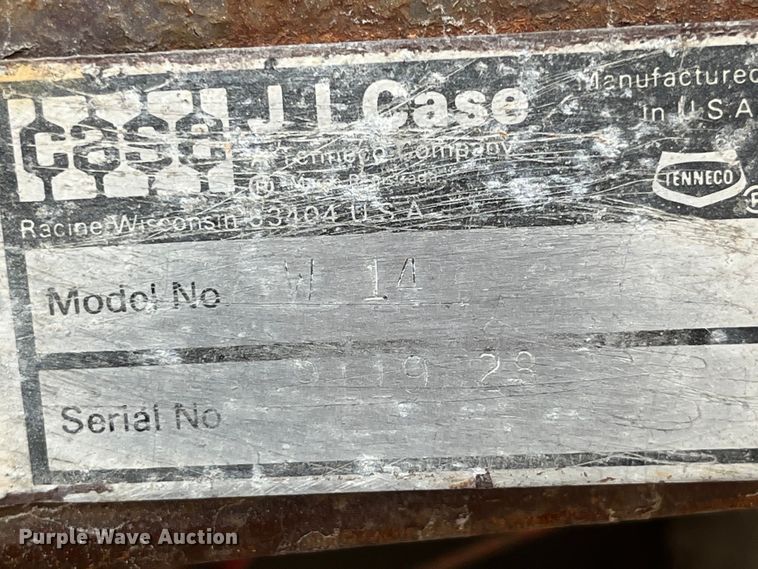 image for item LD9411 1975 Case W14 wheel loader