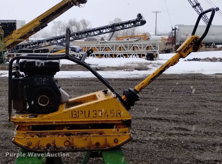 image for item LN9958 1989 Wacker plate compactor