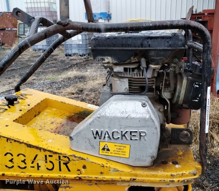 image for item LN9958 1989 Wacker plate compactor