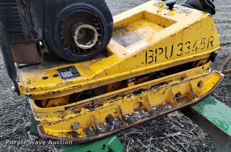 image for item LN9958 1989 Wacker plate compactor