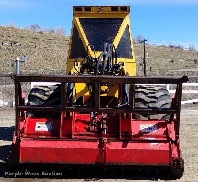 Jarraff LineBacker mulcher in Craig, CO Item LN9984 for sale Purple