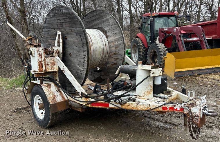 image for item MO9216 Shop built  reel trailer