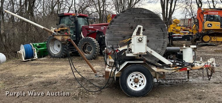 image for item MO9216 Shop built  reel trailer