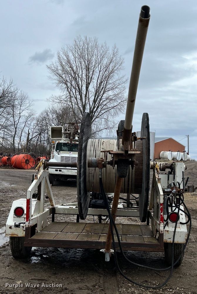 image for item MO9216 Shop built  reel trailer