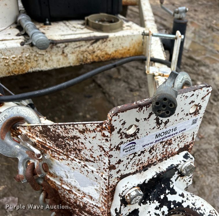 image for item MO9216 Shop built  reel trailer