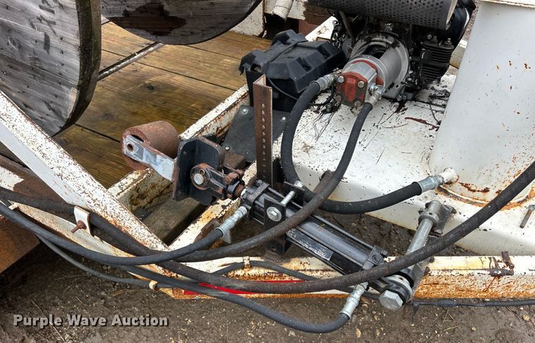 image for item MO9216 Shop built  reel trailer