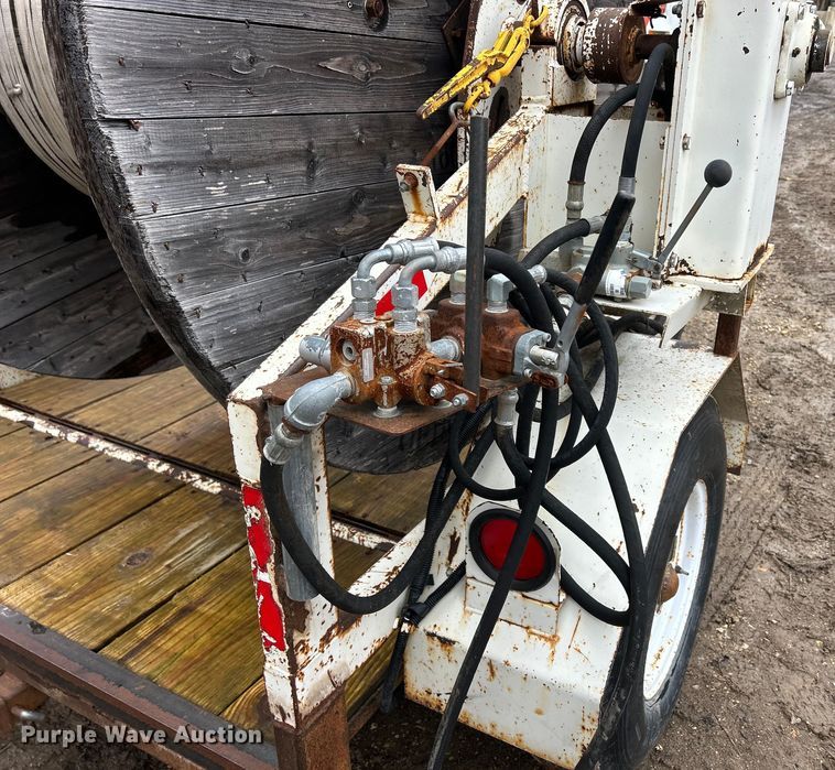 image for item MO9216 Shop built  reel trailer
