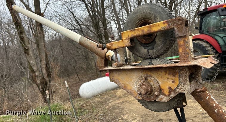 image for item MO9216 Shop built  reel trailer