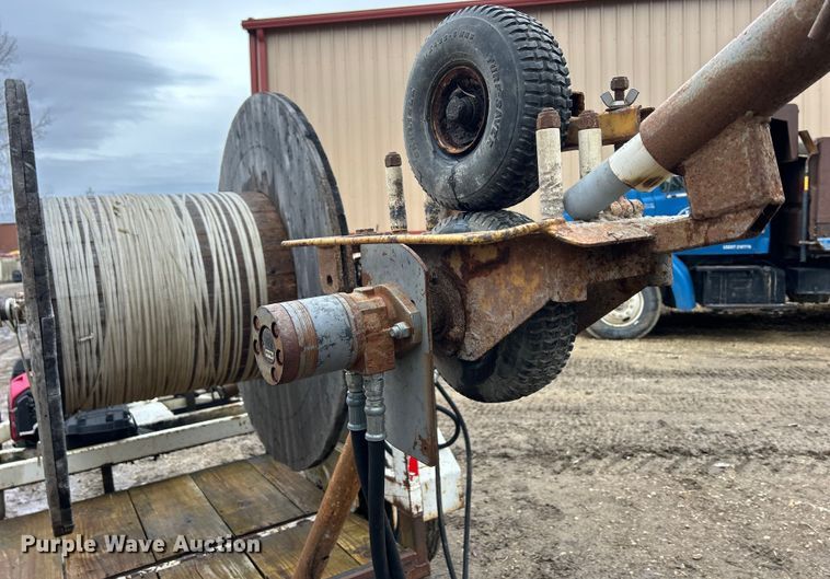 image for item MO9216 Shop built  reel trailer