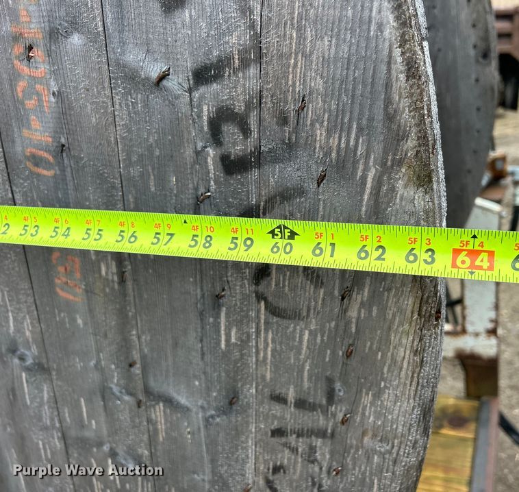 image for item MO9216 Shop built  reel trailer