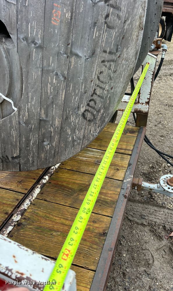 image for item MO9216 Shop built  reel trailer