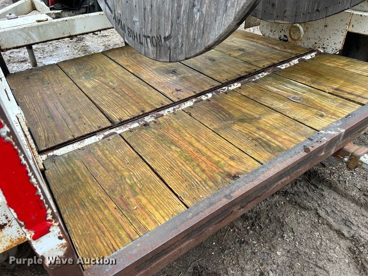 image for item MO9216 Shop built  reel trailer