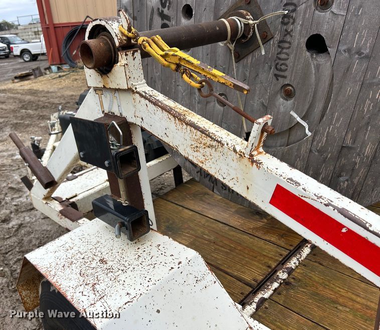 image for item MO9216 Shop built  reel trailer