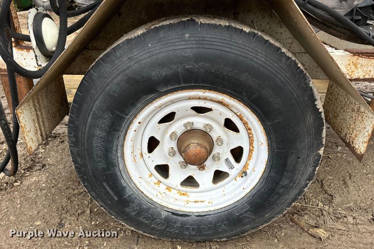 image for item MO9216 Shop built  reel trailer