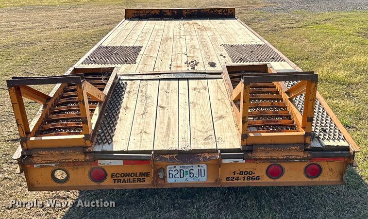 image for item ND9181 2002 Econoline Backhoe Pro equipment trailer