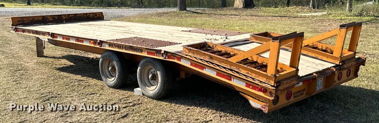 image for item ND9181 2002 Econoline Backhoe Pro equipment trailer