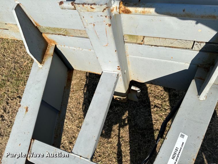 image for item ND9181 2002 Econoline Backhoe Pro equipment trailer