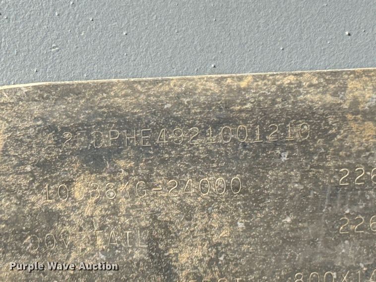 image for item ND9181 2002 Econoline Backhoe Pro equipment trailer