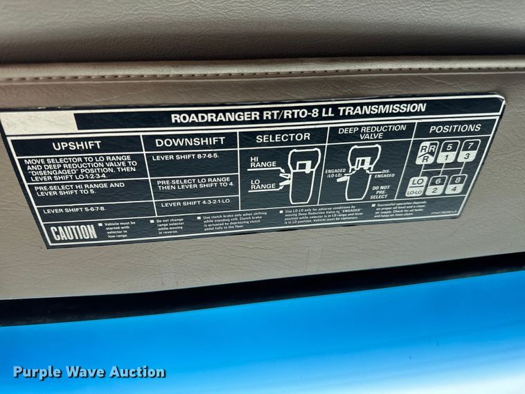 image for item NH9120 2007 Sterling L8500 dump truck