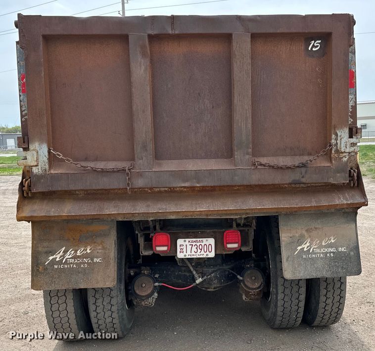 image for item NH9122 1987 Mack RS688LST dump truck