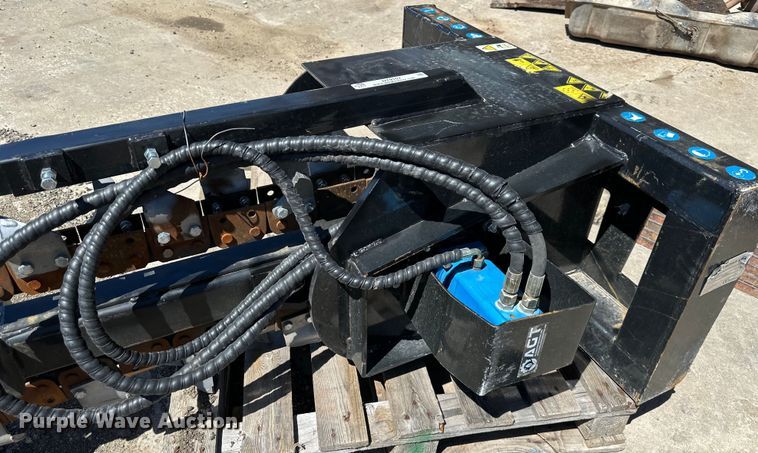 image for item NT9107 2023 Mower King ECSSCT72 skid steer trencher