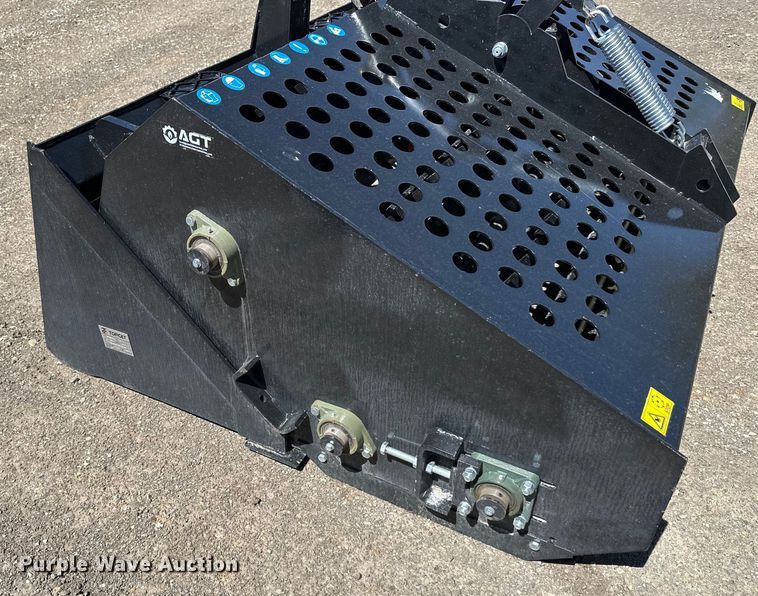 image for item NT9110 2023 TopCat ECSSLR72 skid steer landscape rake