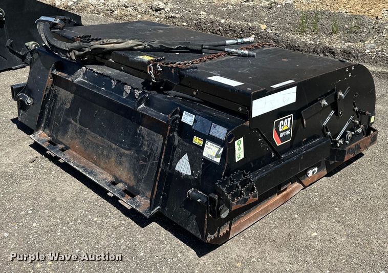 image for item NT9111 2014 Caterpillar  BP118C skid steer sweeper