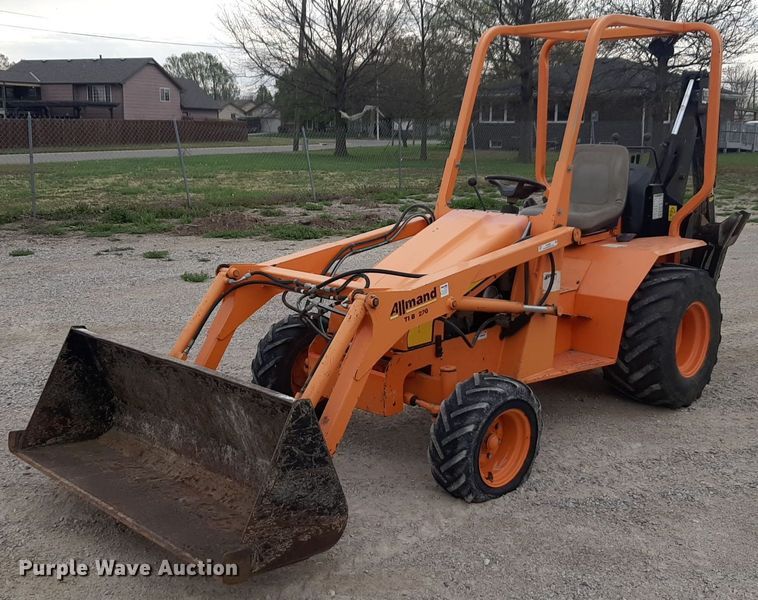 image for item NV9030 Allmand TLB 220 backhoe
