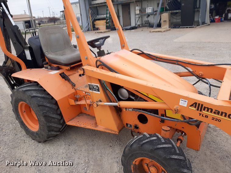 image for item NV9030 Allmand TLB 220 backhoe