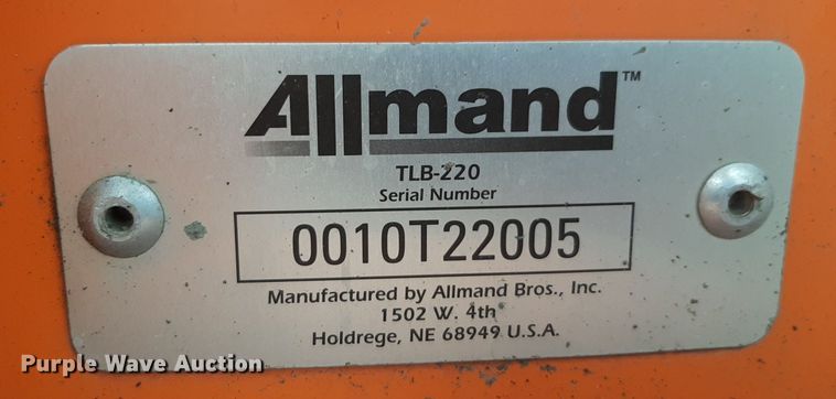 image for item NV9030 Allmand TLB 220 backhoe