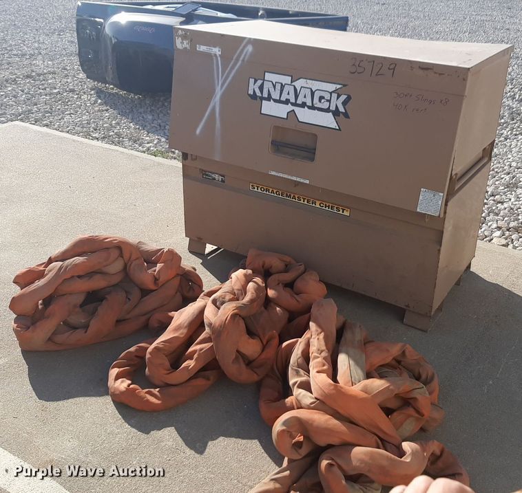 image for item NV9092 Knaack job box and crane slings
