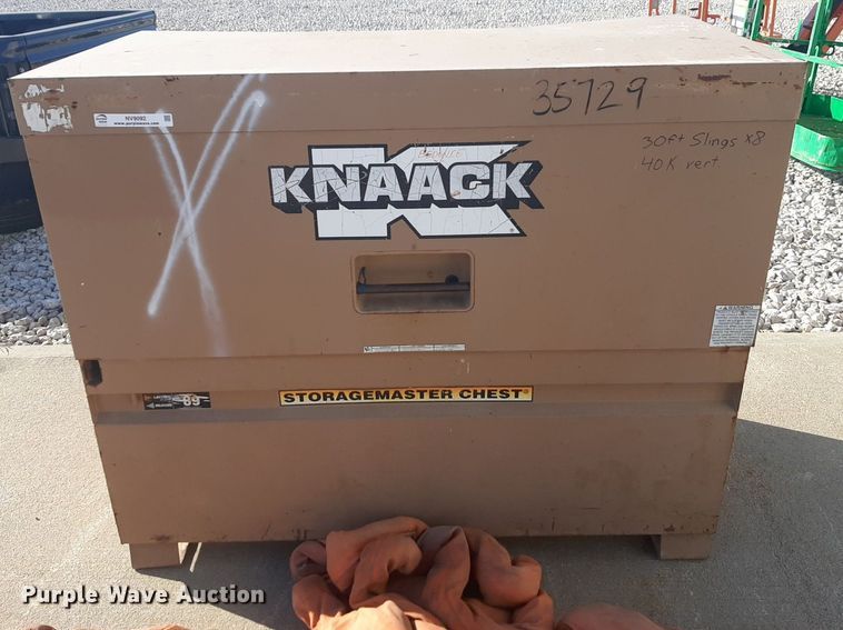 image for item NV9092 Knaack job box and crane slings