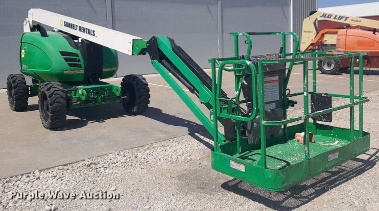 image for item NV9096 2015 JLG 600AJN boom lift