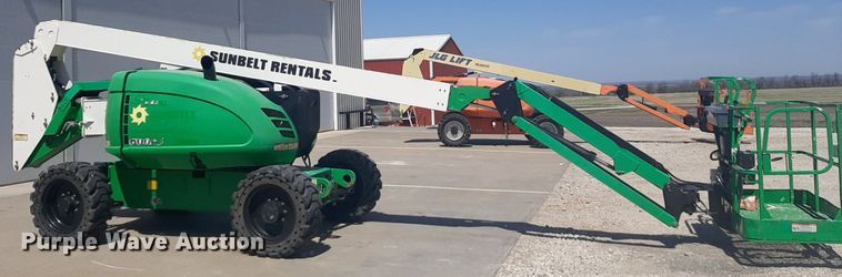 image for item NV9096 2015 JLG 600AJN boom lift