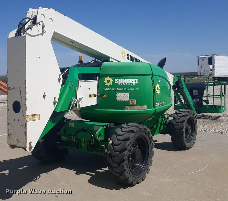 image for item NV9096 2015 JLG 600AJN boom lift