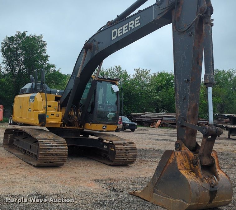 image for item NZ9562 2018 John Deere 210G LC excavator