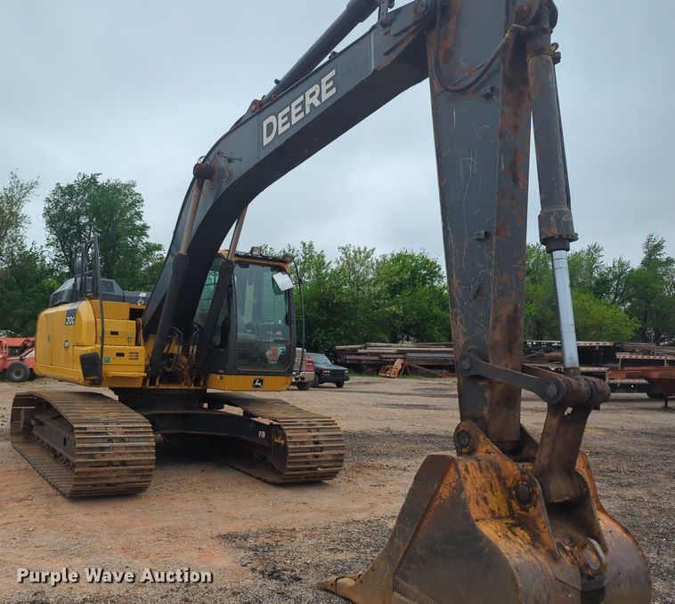 image for item NZ9562 2018 John Deere 210G LC excavator