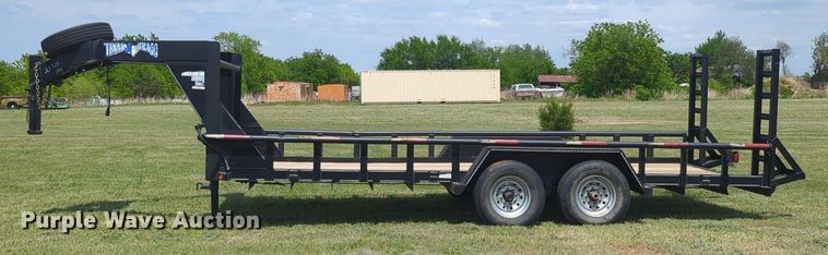 image for item NZ9631 2023 Texas Bragg equipment trailer