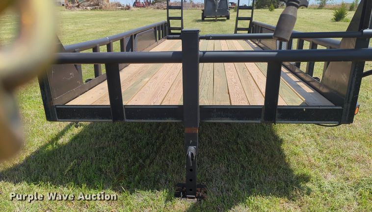 image for item NZ9631 2023 Texas Bragg equipment trailer