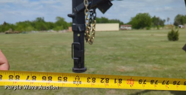 image for item NZ9631 2023 Texas Bragg equipment trailer