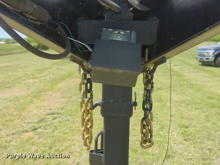 image for item NZ9631 2023 Texas Bragg equipment trailer