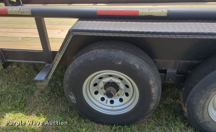 image for item NZ9631 2023 Texas Bragg equipment trailer