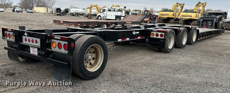 image for item OF9334 2008 Cheater XL120 HDC lowboy equipment trailer