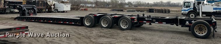image for item OF9334 2008 Cheater XL120 HDC lowboy equipment trailer