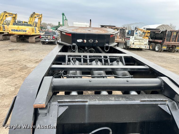 image for item OF9334 2008 Cheater XL120 HDC lowboy equipment trailer