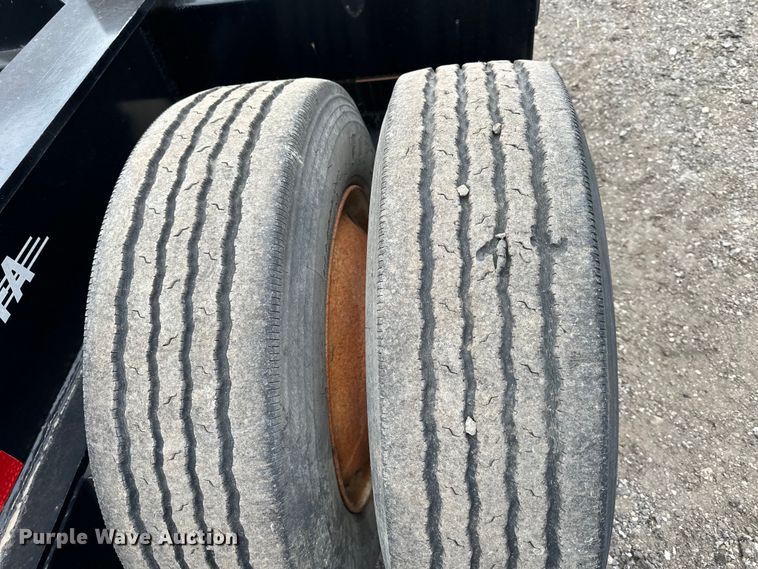 image for item OF9334 2008 Cheater XL120 HDC lowboy equipment trailer