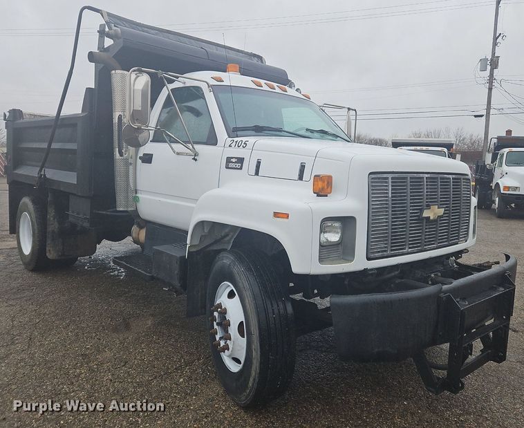 image for item OK9839 1998 Chevrolet  C7500 dump truck