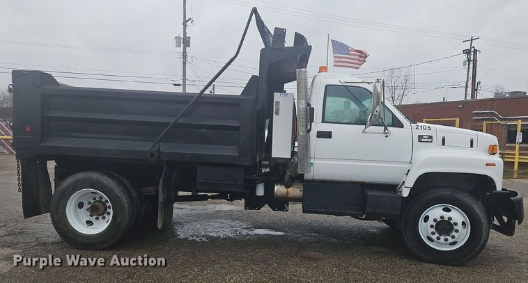 image for item OK9839 1998 Chevrolet  C7500 dump truck