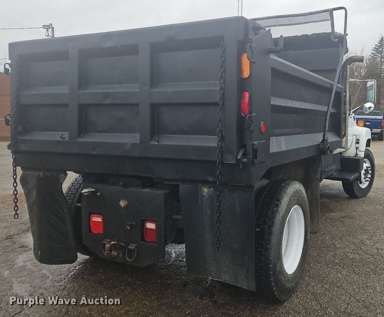 image for item OK9839 1998 Chevrolet  C7500 dump truck